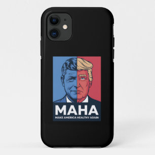 MAHA アメリカを再び健康に トランプ 2024 iPhone 11 ケース
