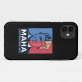 MAHA アメリカを再び健康に トランプ 2024 Case-Mate iPhoneケース (裏面(横))