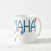 MAHA フラワー コーヒーマグカップ (正面右)