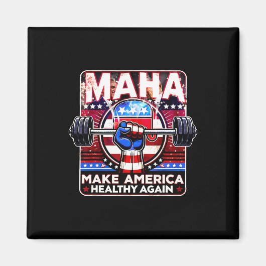 Maha Make America Again Trump Kennedy 2024 マグネット (正面)