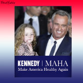 MAHA Make America Healthy Again Kennedy Kid 🇺🇸 アクリルサイン