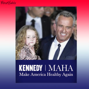 MAHA Make America Healthy Again Kennedy Kid 🇺🇸 アクリルサイン