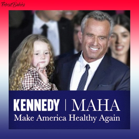 MAHA Make America Healthy Again Kennedy Kid 🇺🇸 ポスター