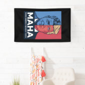 MAHA Make America Healthy Again Trump 2024 横断幕 (インサイチュ)