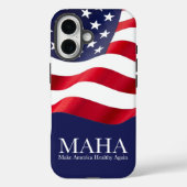 MAHA Make America Healthy Again USA国旗🇺🇸 Case-Mate iPhoneケース (裏面)