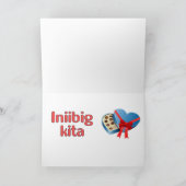 Mahal kita カード (内部)