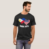 Mahal Kita Filipino Love Expression For A Pinay Tシャツ (正面フル)