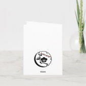 Mahaloのメッセージカード サンキューカード (裏面)