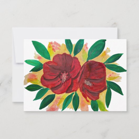 Mahalo サンキューカード (正面)