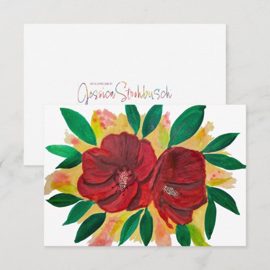 Mahalo サンキューカード (正面/裏面)