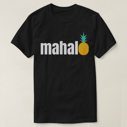 MAHALO Tシャツ (デザイン正面)