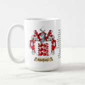 Mahanは、起源、意味および頂上示します コーヒーマグカップ (左)