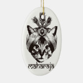 Maharaja Cat セラミックオーナメント (右)