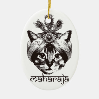 Maharaja Cat セラミックオーナメント