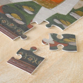 Maharana Bhim Singh in Procession Indian Art ジグソーパズル (側面)