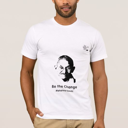 Mahatma GandhiのTシャツ- II Tシャツ (正面)