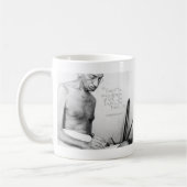 Mahatma Gandhi引用文、Minority of One、Truth コーヒーマグカップ (左)