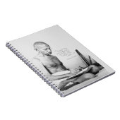 Mahatma Gandhi引用文、Minority of One、Truth ノートブック (右側)