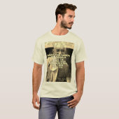 Mahatma Gandhi 1869年- 1948年 Tシャツ (正面フル)