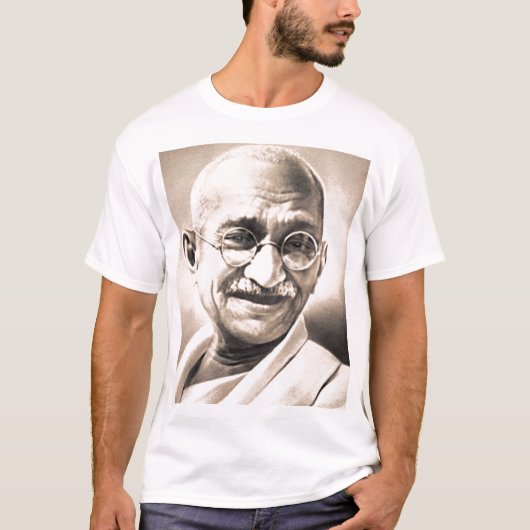 Mahatma_Ghandicopy Tシャツ (正面)
