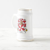 Maheの家紋 ビールジョッキ (正面左)