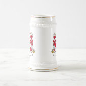 Maheの家紋 ビールジョッキ (中央)