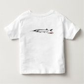 mahiのワイシャツをからかいます トドラーTシャツ (裏面)