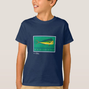Mahi-Mahiの子供の暗い服装 Tシャツ
