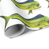Mahi Mahiの魚の包装紙 ラッピングペーパー (ロールコーナー)