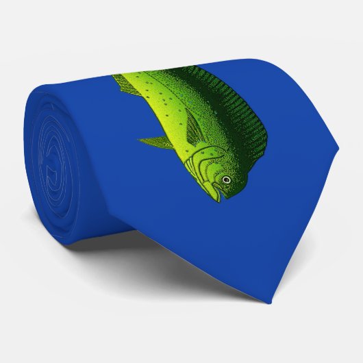 Mahi Mahi -イルカの魚- Dorado ネクタイ (ロール)