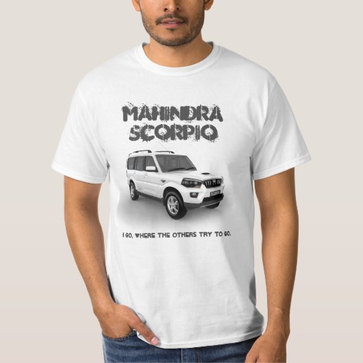 Mahindra Scorpio T-shirt Tシャツ (正面)