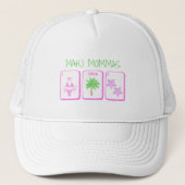MAHJ MOMMAS ビーチマージャン キャップ (正面)