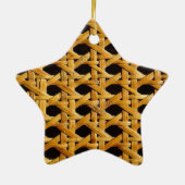 Mahjongのタイル セラミックオーナメント (裏面)