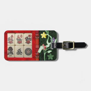 Mahjongのタイル ラゲッジタグ