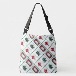 Mahjongのドラゴンの幸運 クロスボディバッグ