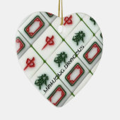 Mahjongのドラゴン セラミックオーナメント (右)