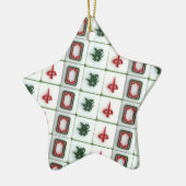 Mahjongのドラゴン セラミックオーナメント (左)