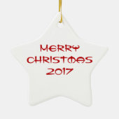 Mahjongのドラゴン セラミックオーナメント (裏面)