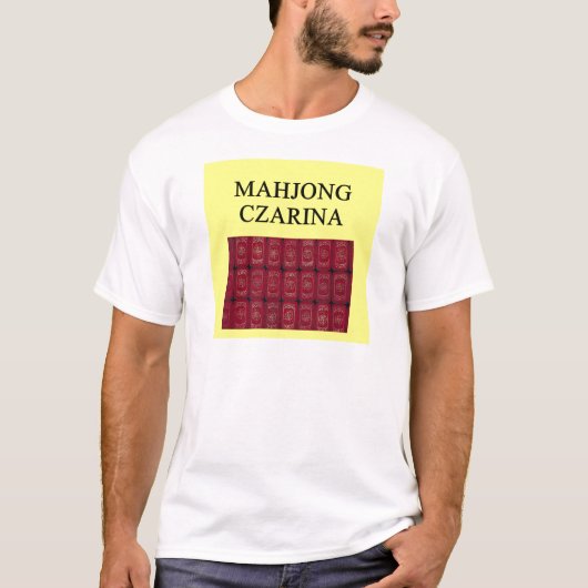 MAHJONGの冗談 Tシャツ (正面)
