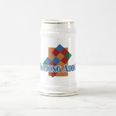 Mahjongの常習者のジョッキ ビールジョッキ (中央)