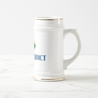 Mahjongの常習者のジョッキ ビールジョッキ