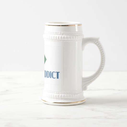 Mahjongの常習者のジョッキ ビールジョッキ (右)