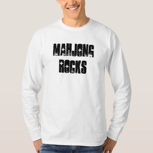 Mahjongの石 Tシャツ (正面)