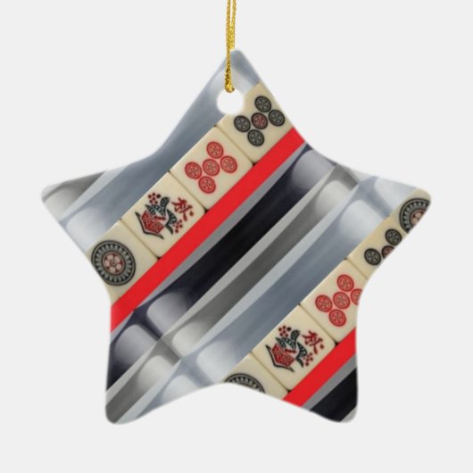 Mahjongオリエンタル セラミックオーナメント (正面)