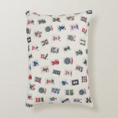 MahJongゲームタイルシンボルデザイン アクセントクッション (正面(垂直))