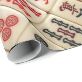 Mahjongパターン ラッピングペーパー
