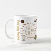 MahJongマグを遊ぶこと コーヒーマグカップ (左)