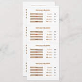 MahJong検数はカード- 1 --を指します 招待状 (正面/裏面)