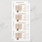 MahJong検数はカード- 1 --を指します(硬貨と) 招待状 (正面/裏面)