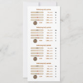 MahJong検数はカード- 3 --を指します(硬貨と) 招待状 (裏面)